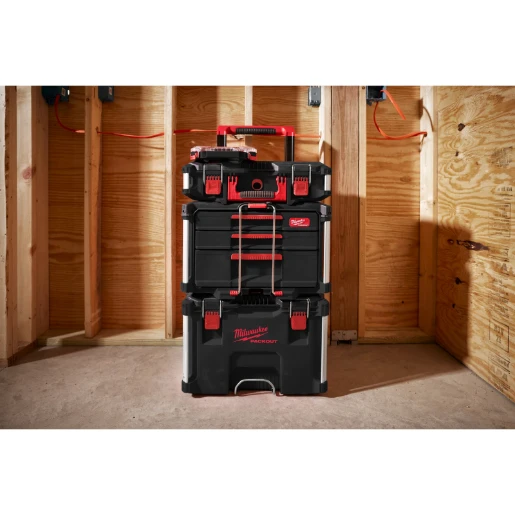 Milwaukee® BOX PACKOUT 2+1 DRAWER TOOL BOX-1PC