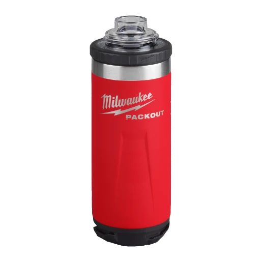 Milwaukee® PACKOUT™ Bottle 710 ml Chug Lid Red