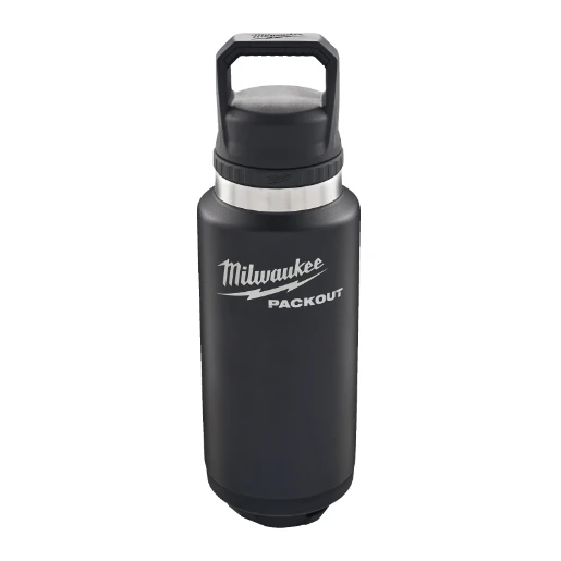 Milwaukee® PACKOUT Bottle 1065 ml Chug Lid Blk-1pc