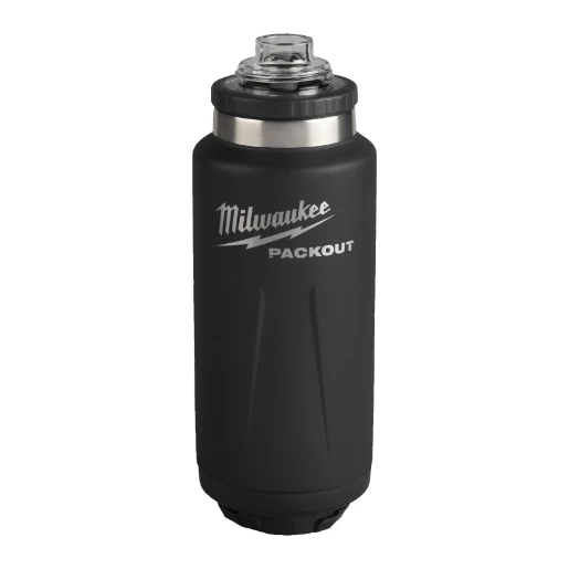 Milwaukee® PACKOUT Bottle 1065 ml Chug Lid Blk-1pc