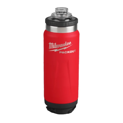 Milwaukee® PACKOUT Bottle 532 ml Chug Lid Red - 1pc
