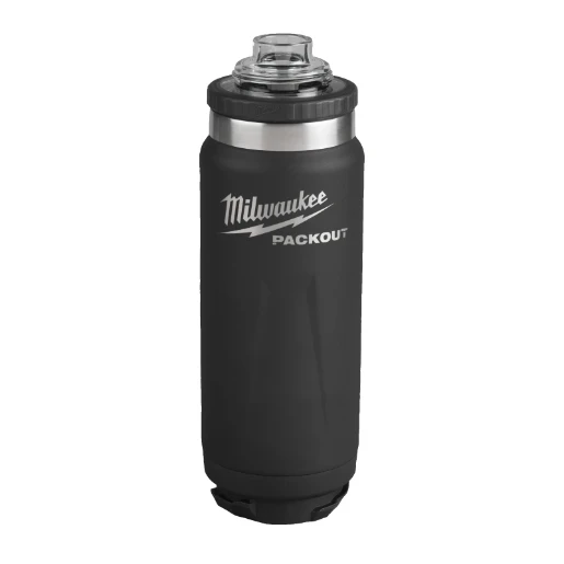 Milwaukee® PACKOUT™ Bottle 532 ml Chug Lid Black (1pc)