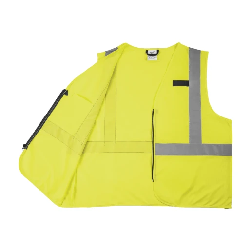 Milwaukee® Contractor Hi-Viz Vest Yellow (S/M)