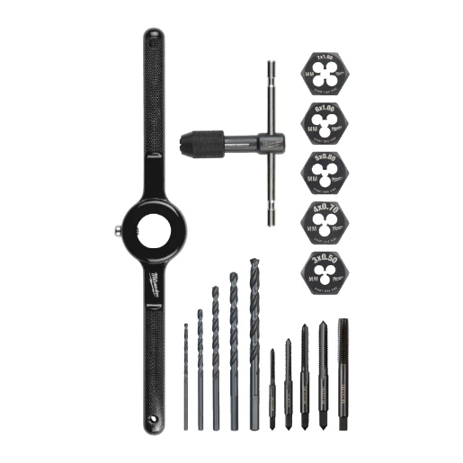 Milwaukee® 17PC Tap and Die Metric Set