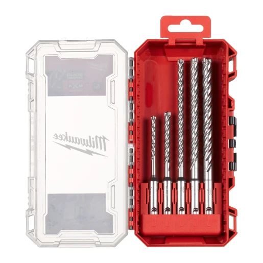 Milwaukee® SDS-Plus  MX4™ Next Gen Set 4 - 5pcs PACKOUT™ COMPATIBLE