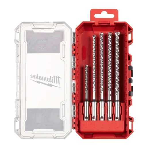 Milwaukee® SDS-Plus  MX4™ Next Gen Set 5 - 5pcs  PACKOUT™ COMPATIBLE