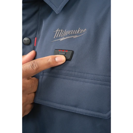 Milwaukee® M12™HSJBLU-0 (M) Heated Shirt Jacket Blue