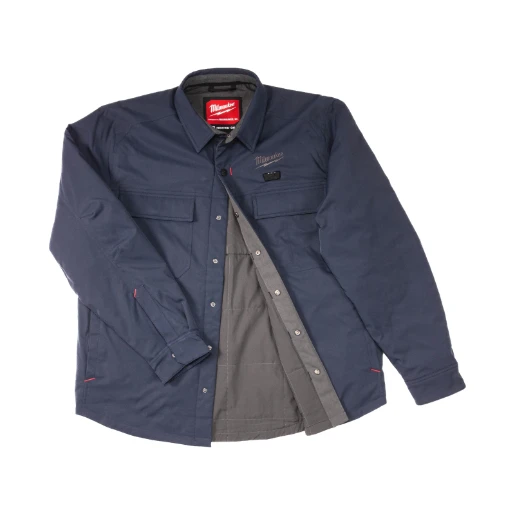 Milwaukee® M12™HSJBLU-0 (M) Heated Shirt Jacket Blue