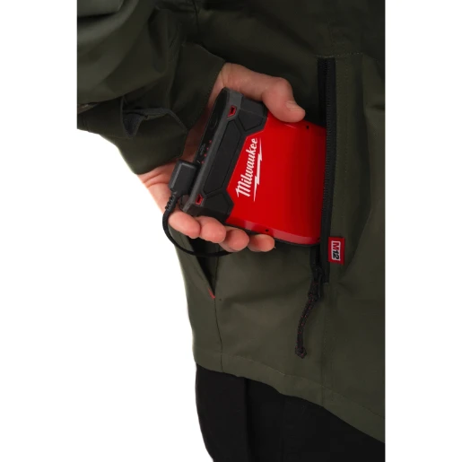 Milwaukee® M12™HSJGN-0 (M) Heated Shirt Jacket Green