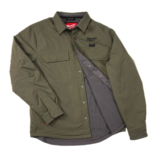 Milwaukee® M12™HSJGN-0 (M) Heated Shirt Jacket Green