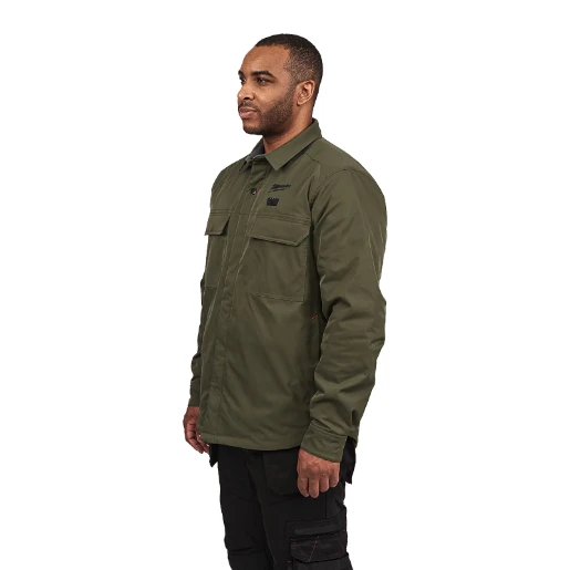 Milwaukee® M12™HSJGN-0 (M) Heated Shirt Jacket Green