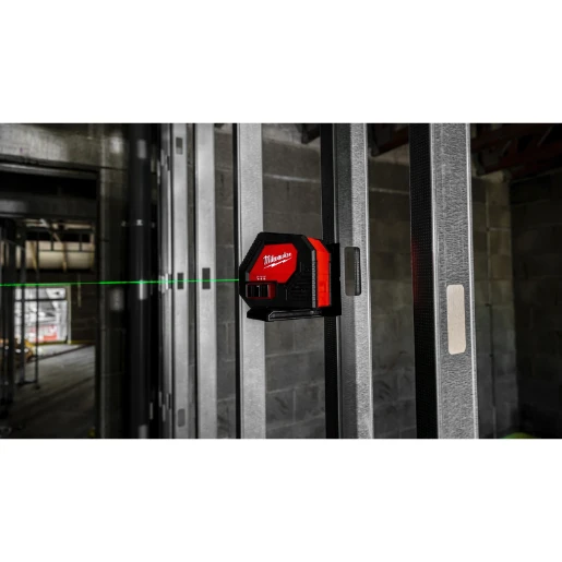 Milwaukee® Alkaline Cross Line Laser in Case