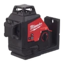 Milwaukee® M12™3PL-0C M12™ 3 Plane Laser Bare Unit in Case