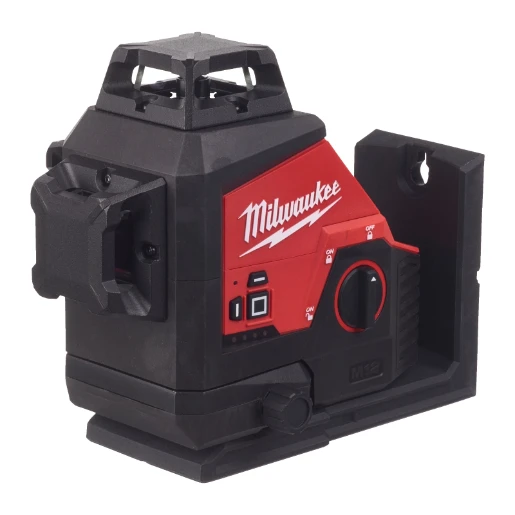 Milwaukee® M12™3PL-0C M12™ 3 Plane Laser Bare Unit in Case