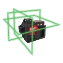 Milwaukee® M12™3PL-0C M12™ 3 Plane Laser Bare Unit in Case