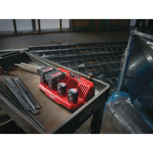 Milwaukee® M12™ 4 Bay Multi Charger