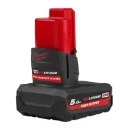 Milwaukee® M12™ 5.0Ah REDLITHIUM-ION™ HIGH OUTPUT™ Battery