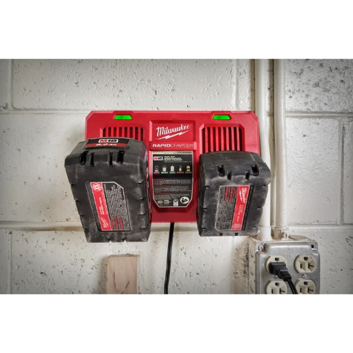 Milwaukee® M18™ Dual Bay Rapid Charger Bare Unit