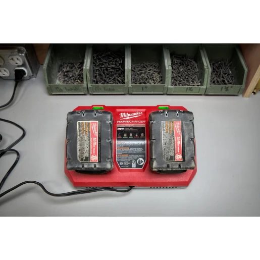 Milwaukee® M18™ Dual Bay Rapid Charger Bare Unit