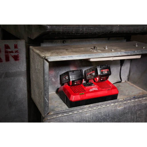 Milwaukee® M18™ Dual Bay Rapid Charger Bare Unit