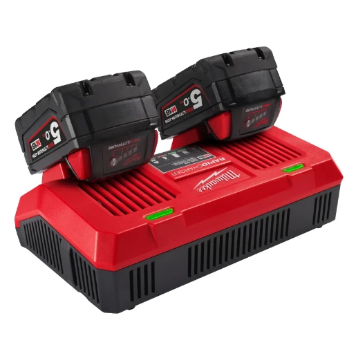 Milwaukee® M18™ Dual Bay Rapid Charger Bare Unit