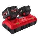 Milwaukee® M18™ Dual Bay Rapid Charger Bare Unit