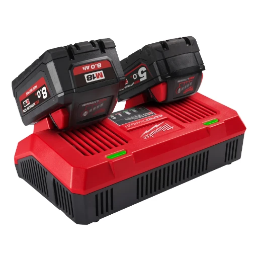 Milwaukee® M18™ Dual Bay Rapid Charger Bare Unit