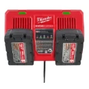 Milwaukee® M18™ Dual Bay Rapid Charger Bare Unit