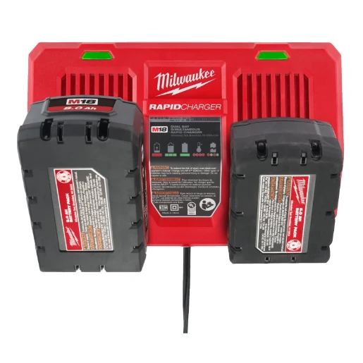Milwaukee® M18™ Dual Bay Rapid Charger Bare Unit