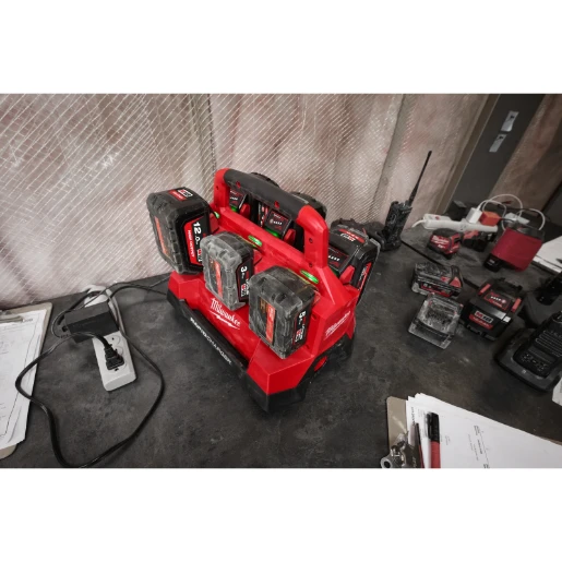 Milwaukee® M18™ 6-Bay Packout Compatible Charger (240V)