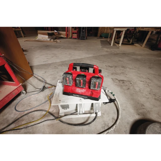 Milwaukee® M18™ 6-Bay Packout Compatible Charger (240V)