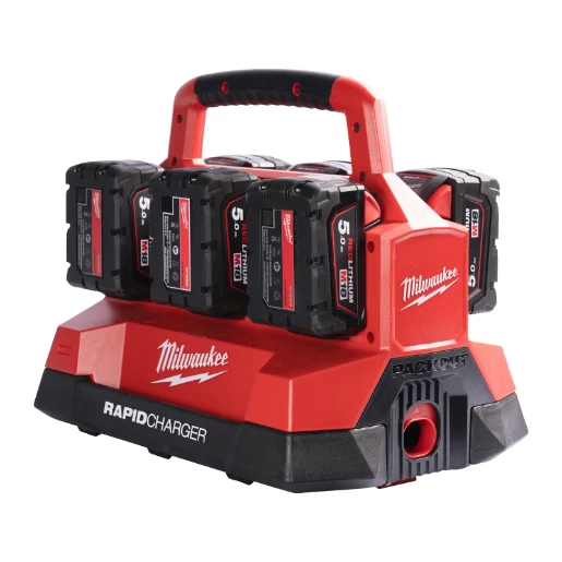 Milwaukee® M18™ 6-Bay Packout Compatible Charger (240V)