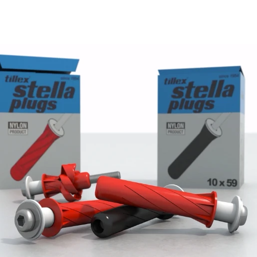 Stella Plugs Red Pan PZ2 5x55
