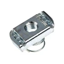 Channel Nut Long Spring M6