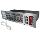Heater Fan Plinth 3 Heat Settings IP20 480 x 125 x 220mm White/S/S