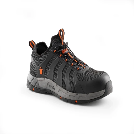 Size 8 Scruffs Argon Safety Trainers Black