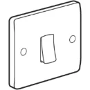Single Pole Switch Synergy 1 Gang 1 Way 10 Ax 250 V White
