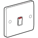 Double Pole Switch Synergy 20 A 250 V White