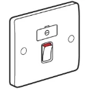 Connection Unit Double Pole Switched Fused 13A White