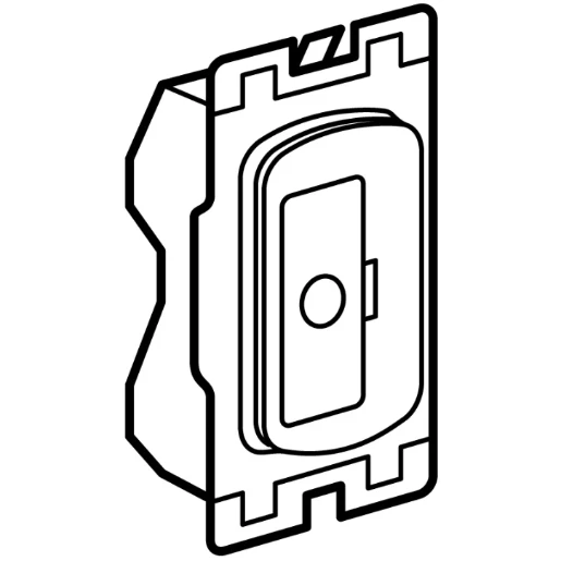 Fuse Carrier Grid Fuse Bs 1362 13A White