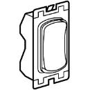 Grid Switch 1 Way SP 10A White