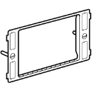 Grid Switch Mounting Frame 2 Gang 3&4 Module Bzp