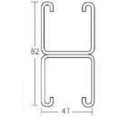 Channel 82x41mmx3m