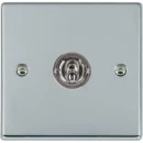 Switch Dolly 1 Gang 2 Way 10A 88X88mm Bright Chrome