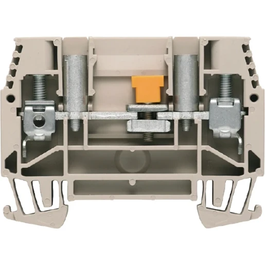 Test-Disconnect Terminal Screw Connection 6 Mm 630 V 41 A Sliding Dark Beige