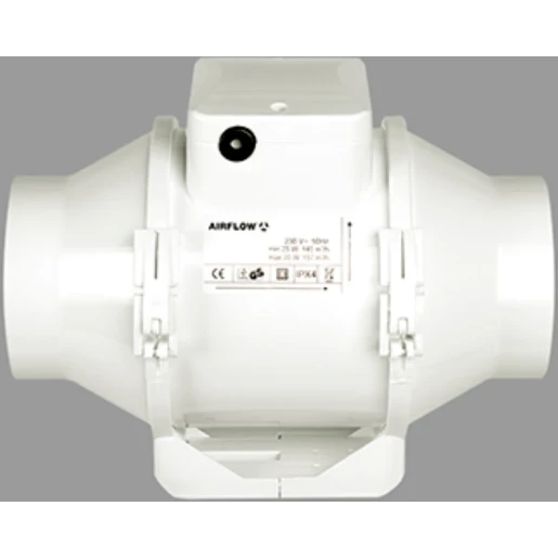 Fan Mixed Flow In-Line 2 Speed + Timer 150mm 6 In
