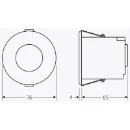 Detector Presence/Absence Ceiling 10A Volt Free Contact