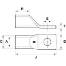 Narrow Palm Terminals For Cable Size 240mm² - Stud Size 12mm