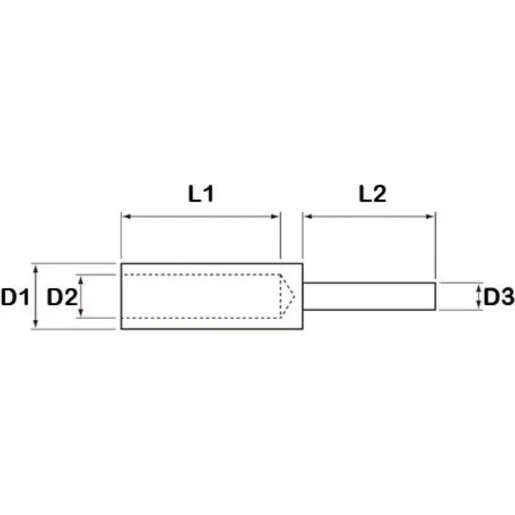 Copper Round Pin Terminals 35mm²