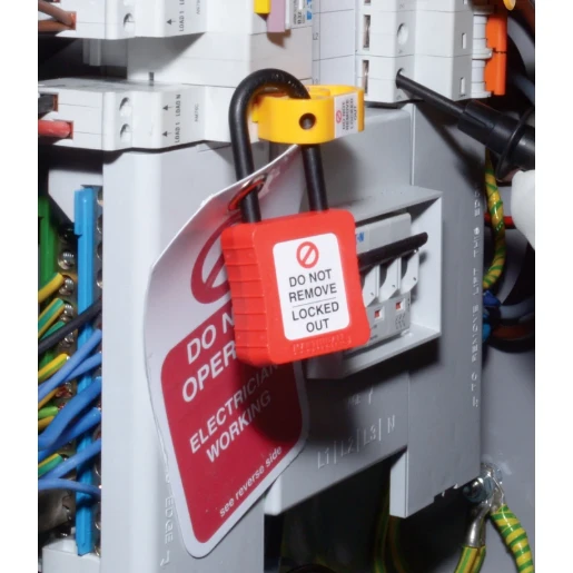 LOK2 MCB Yellow Isolation Lock